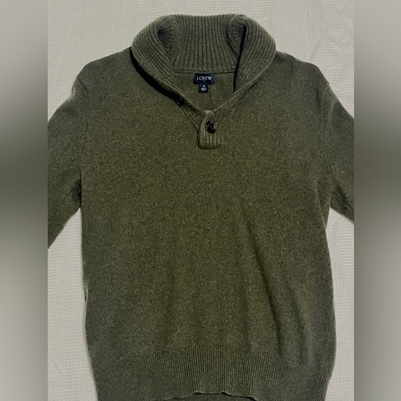 J.Crew Women’s Size Small Wool Blend Green Sweater - Picture 2 of 8